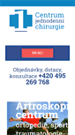 Mobile Screenshot of 1chirurgie.cz